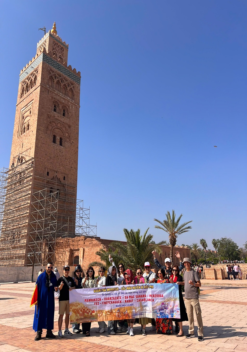 TOUR DU LỊCH MAROC (MOROCCO) TRẢI NGHIỆM CƯỠI LẠC ĐÀ TRÊN SA MẠC SAHARA BẤT TẬN KHỞI HÀNH TỪ HÀ NỘI/TP HỒ CHÍ MINH – MARRAKECH – SA MẠC SAHARA- MERZOUGA – FEZ -CHEFCHAOUN – RABAT – CASABLANCA 10 NGÀY 9 ĐÊM GIÁ TỐT NHẤT THỊ TRƯỜNG 